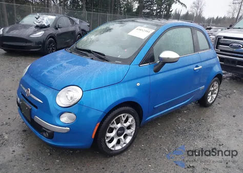 2017 Fiat 500 Lounge z USA, uszkodzony, nr VIN 3C3CFFCR4HT535862